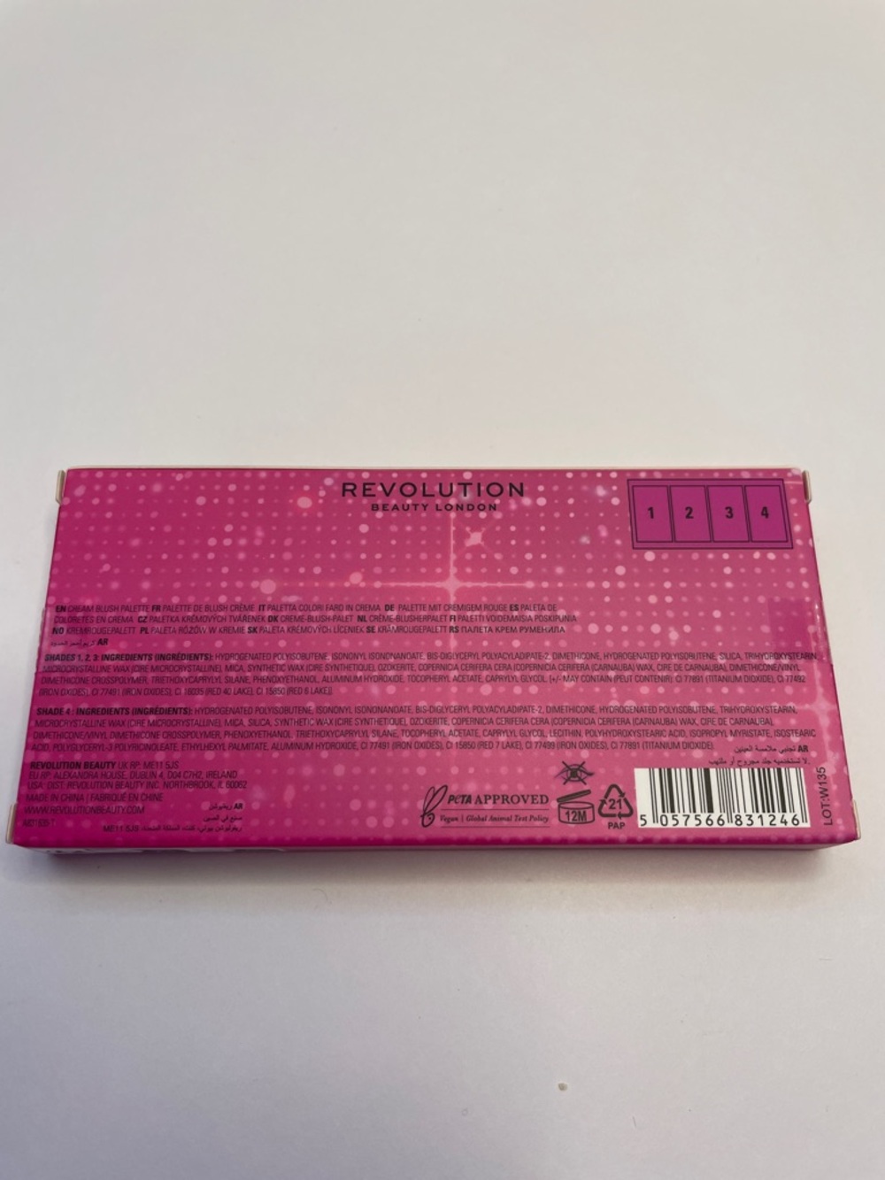NIB Revolution Mean Girls Cream Blush Palette. - Picture 2 of 3